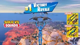 99 Kill Solo Squads Wins Full Gameplay (Fortnite Season 3 Ps4 Controller)