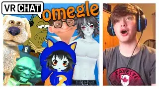 UNUSUAL MEMES but it's OMEGLE - VRChat Omegle Funny Moments