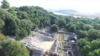 Butrint, Ksamil, Saranda Albania 2021 - Drone View