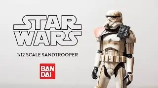 Sandtrooper Bandai 1/12 model kit - I painted mine!