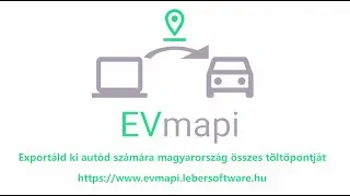 EVMapi - Export charging station points for your car