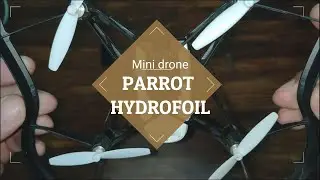 Drone Parrot Hydrofoil, El mini drone acuatico y cuadricoptero.( Water drone )