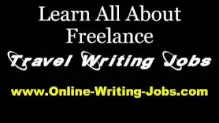 My Freelance Career : All About Freelance Travel Writing Jobs