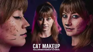 Tutorial | Cat Face SFX Makeup🐱😻