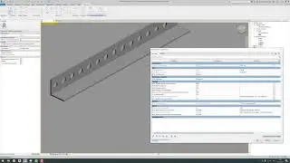 Revit_Family_Массив отверстий в уголке