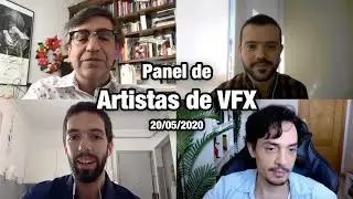 Panel: Artistas VFX - Jandro Moré, Sergio Pastor y Blas Galera