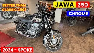 Jawa Classic 350 2024 Chrome Black - Better Than Classic 350