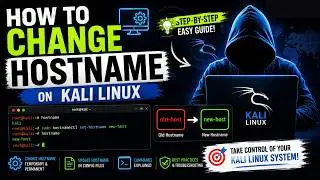 How to change Hostname on Kali Linux | Kali Linux