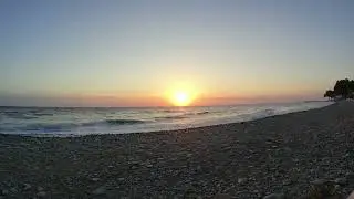 Kokkino Nero Wschód słońca  Timelapse 10s