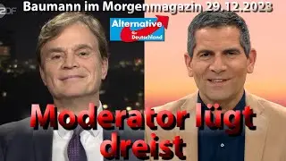 Bernd Baumann (AfD) im Morgenmagazin - Wie das ZDF offen lügt