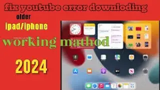 Fix Error Loading Tap to Retry With Youtube App Old Ios Devices 2024 Working New video