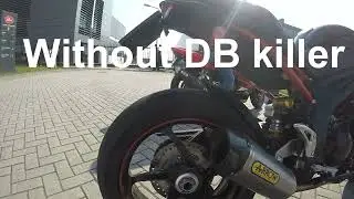 Triumph Speed triple ARROW lowboy 3in1 exhaust **SOUND**