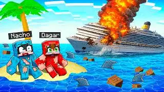 We Survived a SHIPWRECK on an ISLAND in Minecraft