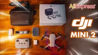 UNBOXING - Comprei um Drone DJI MINI 2 no Aliexpress + Filtros.
