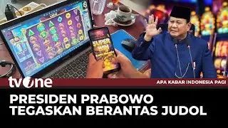 [FULL] Presiden Prabowo Tegaskan Berantas Judi Online | tvOne