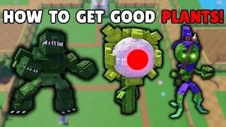 How To Get Good Plants In Garden Tower Defense!