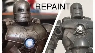 Repintando Mark 1 Marvel Legends