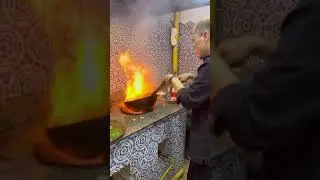 Authentic Uyghur lagman in Tashkent