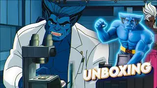 Marvel X Men 92' Animated Series  Beast Mini Bust UNBOXING!!!