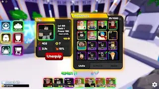 MAIS DE 900% DE DMG CRÍTICO! TESTEI O NOVO TOJI MÍTICO - ANIME CROSSOVER DEFENSE