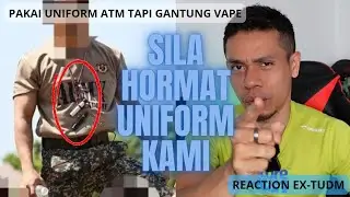 BEKAS TENTERA TEGUR ARTIS PAKAI UNIFORM ATM TAPI GANTUNG VAPE
