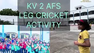 LEG CRICKET #kvs #sports #games