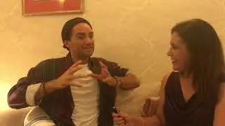 Mathew Croke star of the hit musical Aladdin chats to Angie B