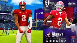 Alabama Ryan Williams Makes Other Team Quit On 1 Play! PS5 CFB25
