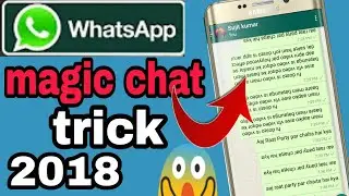 WhatsApp Messenger Flip (Mirror) Text chat App || new app  || by technical skr