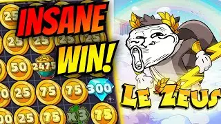 INSANE WIN ON LE ZEUS SLOT! (BIG WIN)