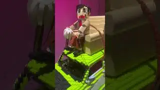 Mr Bean Lego at Melbourne Museum #toys #mrbean #shorts