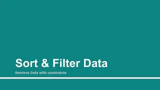 Sort & Filter Data | Part - 12 | Learn Entity Framework Core 2.0 (EFC2) using ASP.Net Core