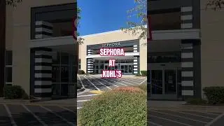 SEPHORA AT KOHLS! 🤯 #makeup #shorts #sephora
