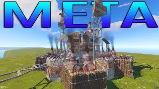 The Most META Medium Group Base In Rust 2023 (Funnel Wall, Loot Bunkers, Furnace Wall, Open Core)