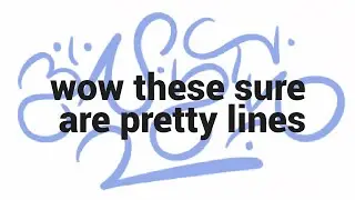 conlang calligraphy - 