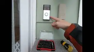 Security Bit to Remove Ring Doorbell for Charging