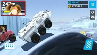 MMX Hill Climb крутые игры про машинки и Дурацкая Собачка #9