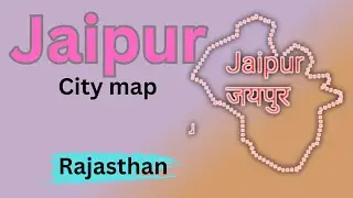 Jaipur city map