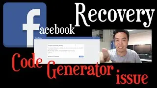 FACEBOOK RECOVERY - SOLUTION SA CODE GENERATOR ISSUE | Vino Santiago