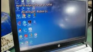 How to adjust the gear ratio in byhx system. dx5/I3200 series printers.