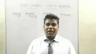 Video - 15 Noam Chomsky Types of Grammar