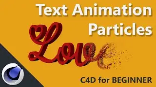 PolyFX | C4D Text Animation | Particles | 3D | Love | Cinema 4D Artist