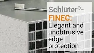 Schlüter-FINEC: Elegant and unobtrusive edge protection