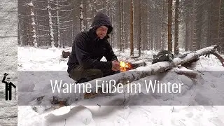 Warme Füße im Winter | Eine Anwendung aus der Armee | Ich hab´s getestet | Plastiktüte?