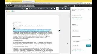 Grade a File Upload in SpeedGrader