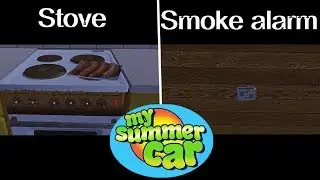 My Summer Car Experimental | Working Stove And Smoke Alarm!