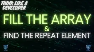 How to Fill an Array and Find Repeated Elements in C++