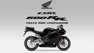 Honda CBR 600RR racing bike comparison