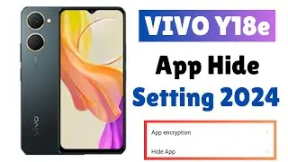 vivo y18e app hide setting | free fire hide kaise kare vivo y18e | vivo y18e app hide kaise kare