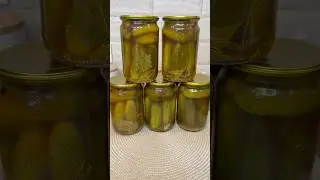 Огурцы с кетчупом! #огурцыназиму #рецепт #еда